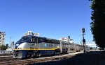  Amtrak California F59PHI # 2004 powers Amtrak CC Train # 531 out of Emeryville Station